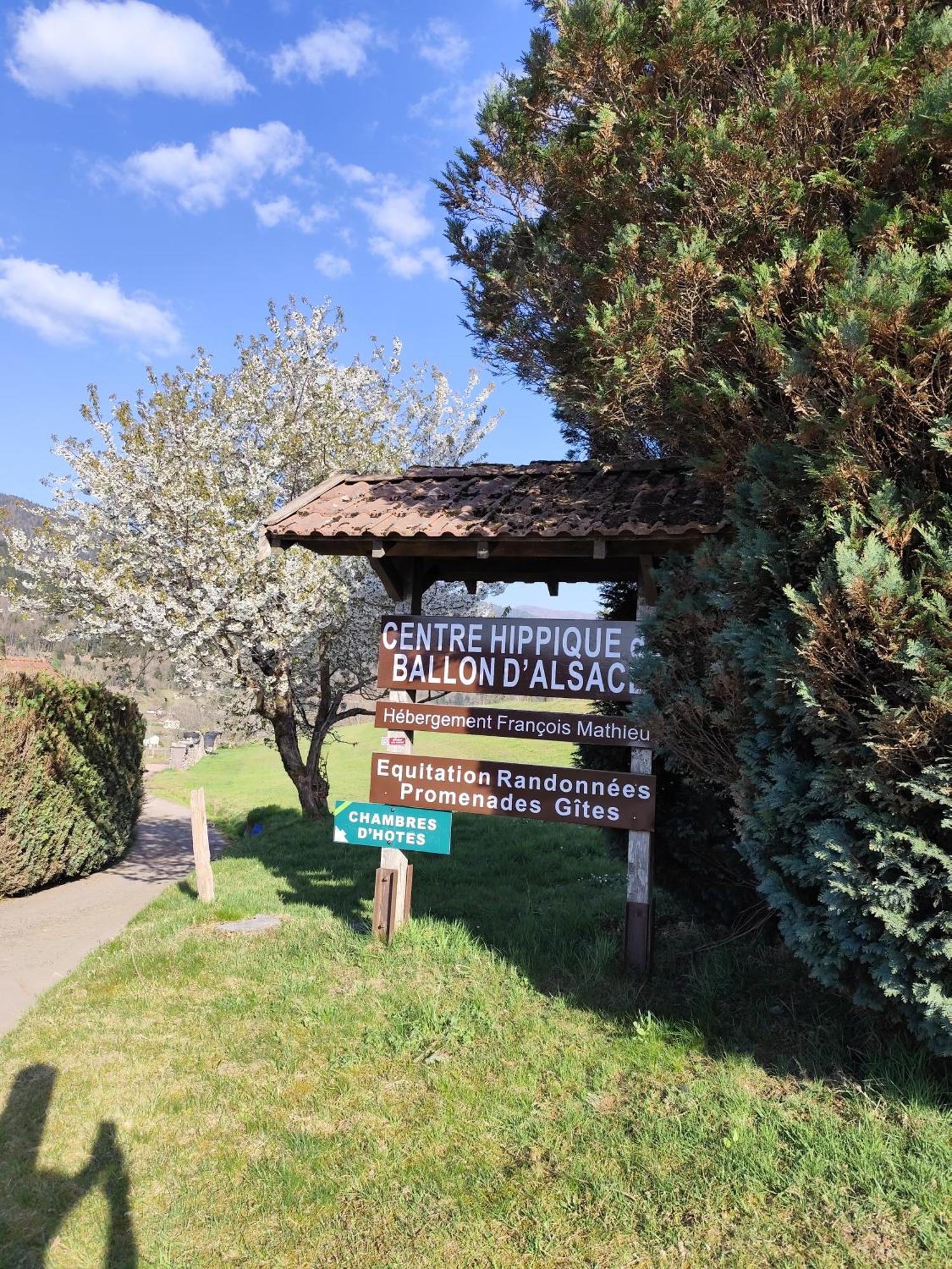 Hébergement François Mathieu Saint-Maurice-sur-Moselle Esterno foto